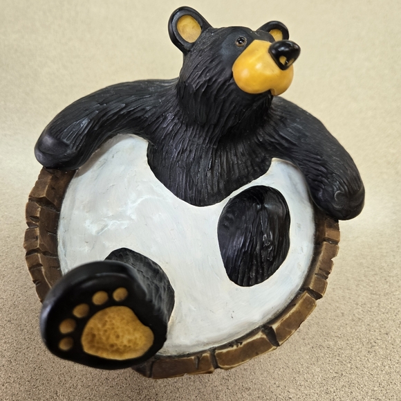 Retired Big Sky Carvers Jeff Fleming Bearfoots "Bear Naked" - Picture 4 of 7